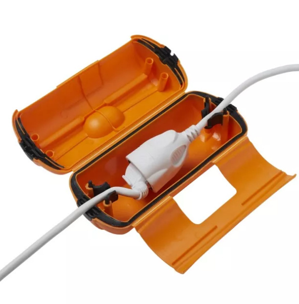 PUDEŁKO OCHRONNE KABEL PRZEDŁUŻACZ IP44